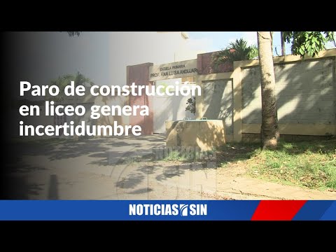 Piden terminar construcción de escuela en SDO