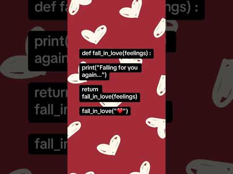 Love is Just Recursion… Without a Base Case 😭