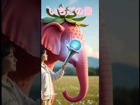 これがAIの考えるストロベリーエレファントだ！#ブレインロッド