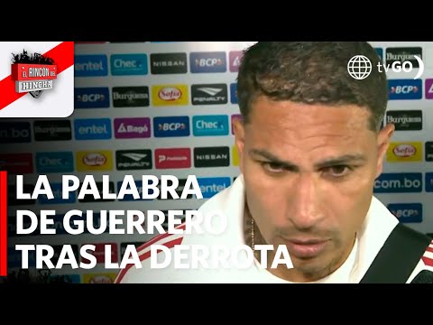 Paolo Guerrero : La gente siempre pide la cabeza del entrenador   | El Rincón del Hincha | Perú