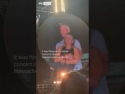 Tech boss investigated after concert embrace