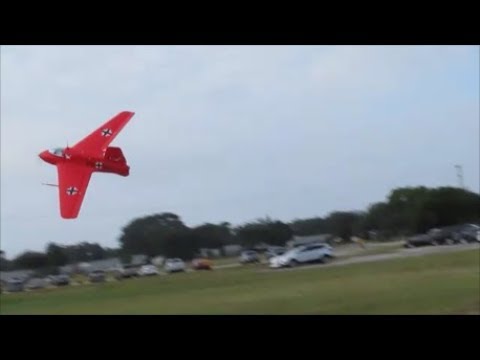 RC ME-162 Maiden Flight FAIL