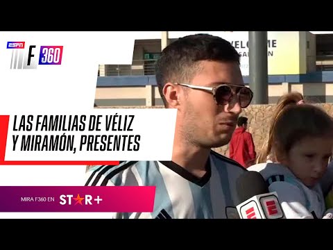 ¡TIENEN AGUANTE! La familia de Véliz y Miramón, PRESENTES en San Juan