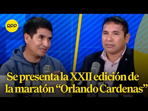 Se presenta la mararón Orlando Cardenas Muje en Pichanaqui