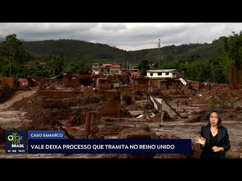 Vale faz acordo e deixa processo relacionado a rompimento de barragem de Mariana