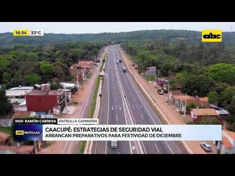 Operativo Caacupé: presentan estrategias de seguridad vial
