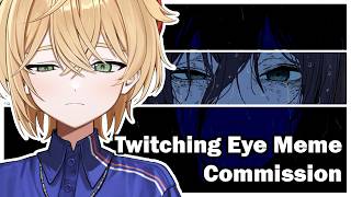 I got commissioned to draw "Reze Twitching Eye" meme!