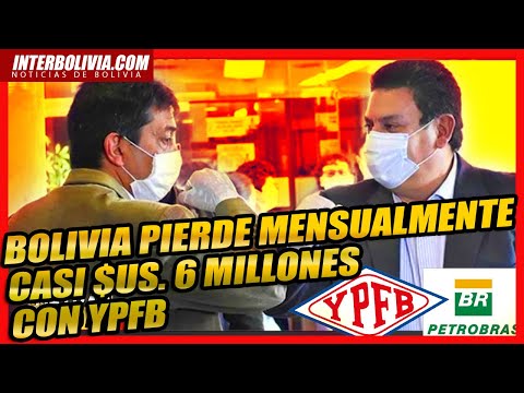 ? YPFB libera a Petrobras por pago de transporte de gas, Bolivia pierde casi 6 millones $ al mes ?
