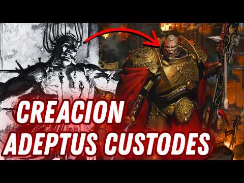 EL ORIGEN DEL ADEPTUS CUSTODES - LOS GUERREROS MAS PODEROSOS DEL IMPERIO