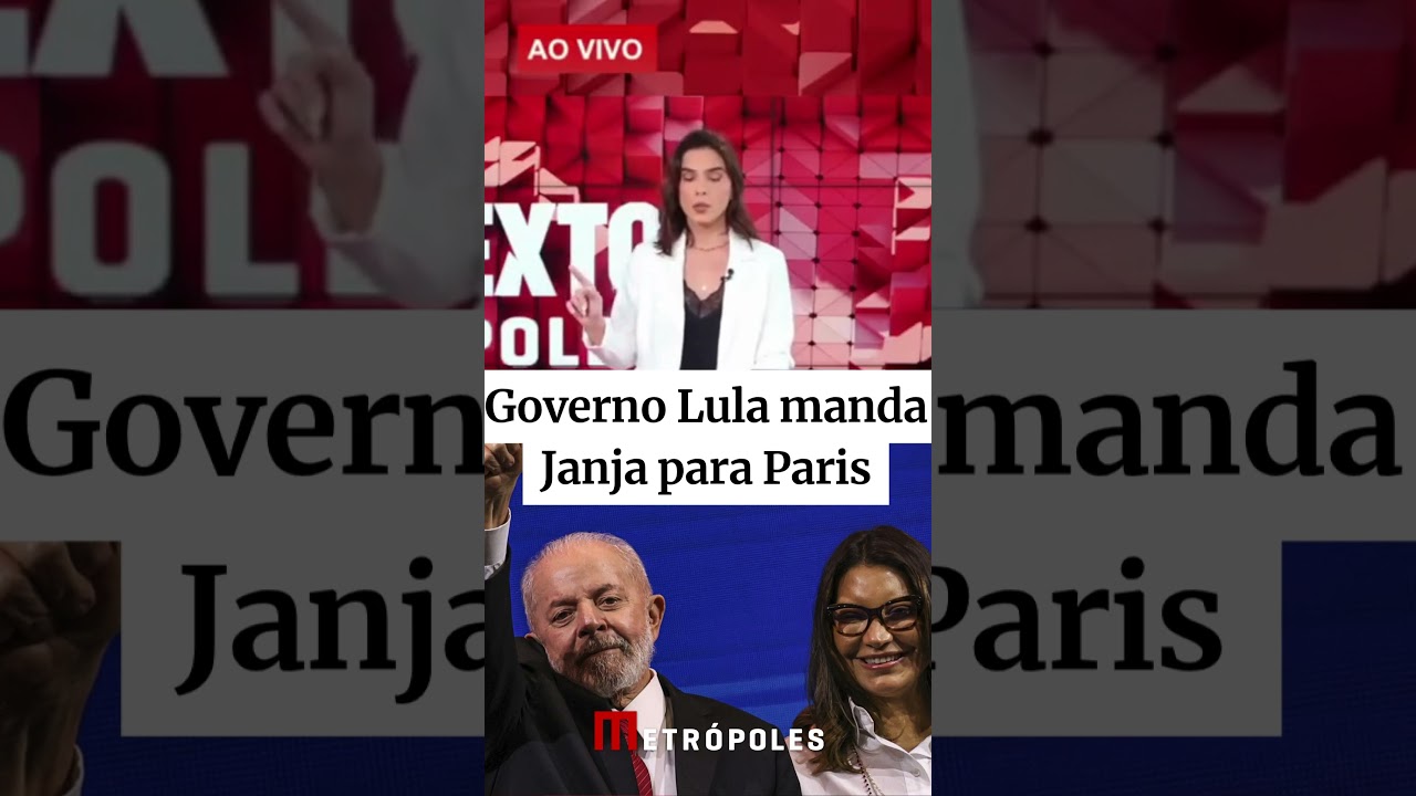 Governo Lula manda Janja para Paris em meio à polêmica sobre decreto