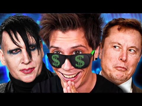 WOW: ¡RUBIUS está siendo investigado y  MARILYN MANSON la quiso prender fuego! Adiós ELON MUSK