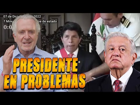 Sale video confidencial de Pedro ex-presidente de Perú. Abogado de López Obrador lo confronta.