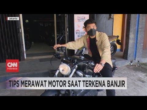 Tips Merawat Motor Saat Terkena Banjir