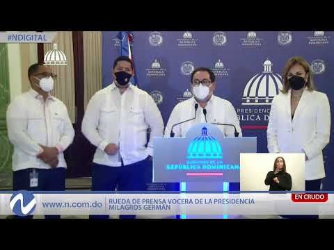 EN VIVO: Rueda de prensa vocera de la Presidencia, Milagros Germán.