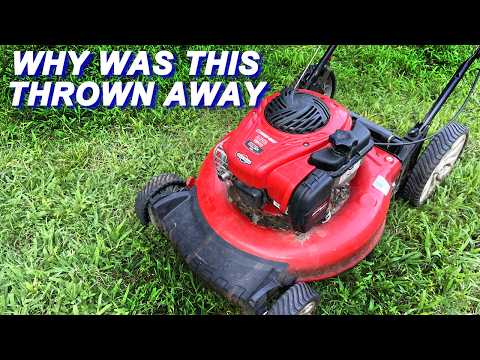 They Gave Away This Mower..