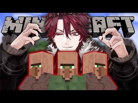 【MINECRAFT】CAPTURING A VILLAGE AND DOING WHATEVER WE WANT