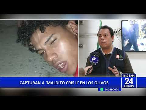 ¿Cayó cuándo asaltaba un grifo!: Capturan a alias el “Maldito Cris II” en Los Olivos