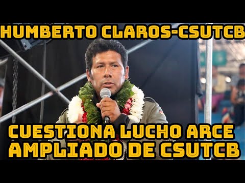 DIRIGENTE CSUTCB DIO POR INAUGURADO AMPLIADO NACIONAL DE LA CSUTCB-BOLIVIA..