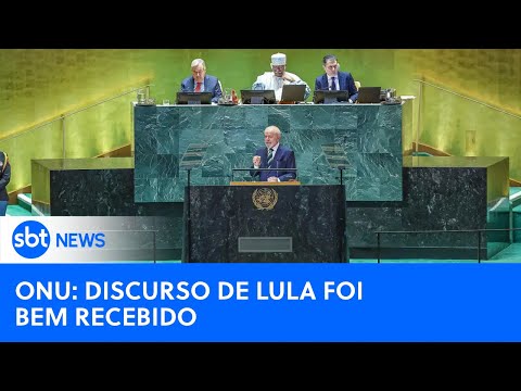 SBT News na TV: Na ONU, Lula cobra cumprimento de ações contra mudanças climáticas