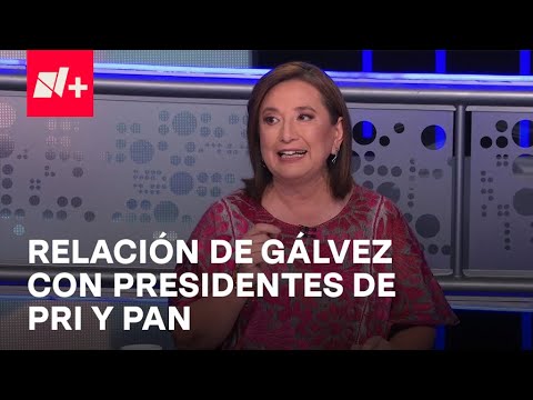 Xóchitl Gálvez revela cuál es su relación con los presidentes del PRI y PAN - Tercer Grado