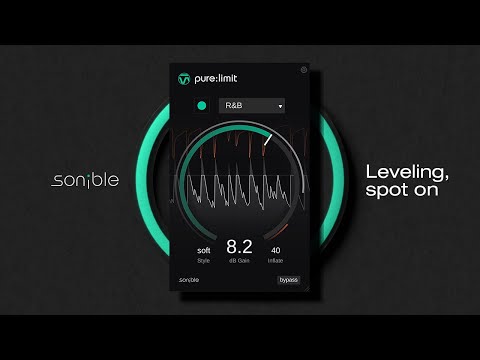 pure:limit by sonible – the intelligent limiter for immediate results