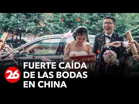 CHINA | Fuerte caída de las bodas en China