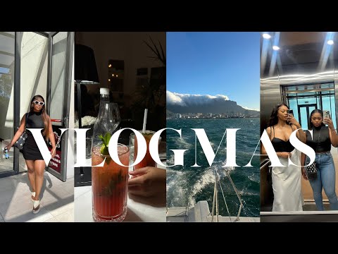 #unKutvlogmas : spend a few days with me! | Girl dinner | Afternoon on a yacht | Brunch & girl stuff