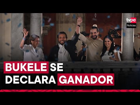 Bukele se autoproclama ganador de las elecciones en El Salvador