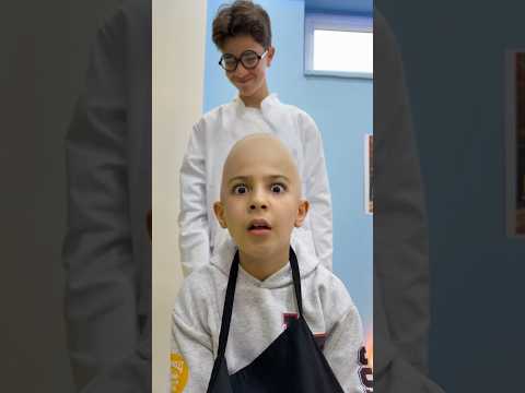 Funny Kid and Haircut 😱