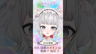 猫耳メイドさんサラミミへ100の質問30問目 #shorts #vtuber #メイドさん
