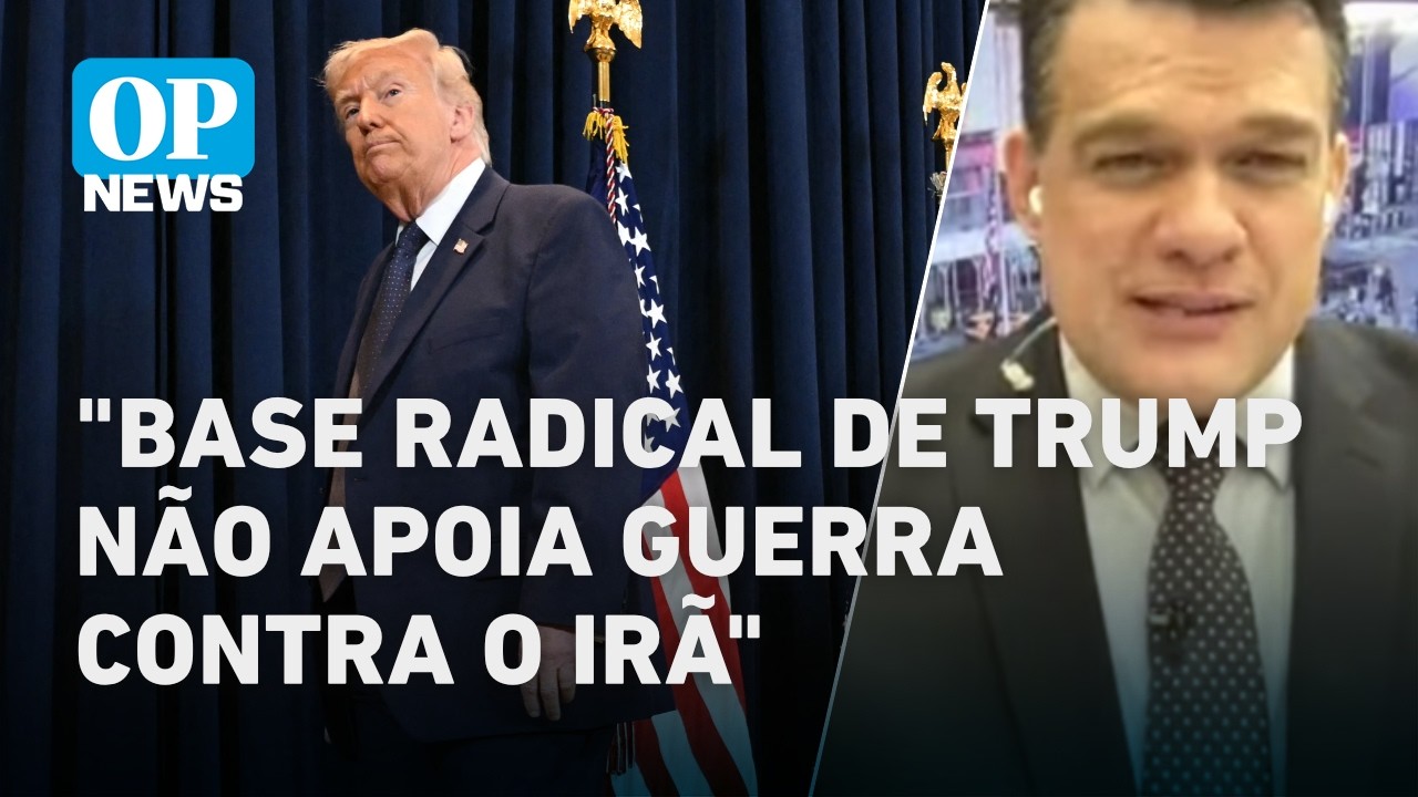 Além de guerra contra o Irã, Trump também trava uma batalha interna, diz Amadeu l OP NEWS