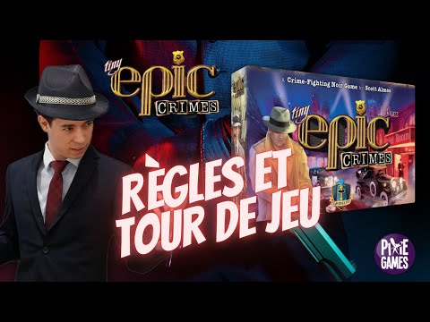 Tiny Epic Crimes - Règles et Tours de jeu