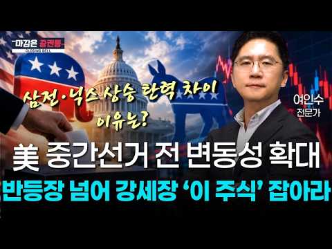 미국 중간선거 전 변동성 확대, 반등장 넘어 강세장 대비할 때! #여인수 #선택과집중 #토마토티브이