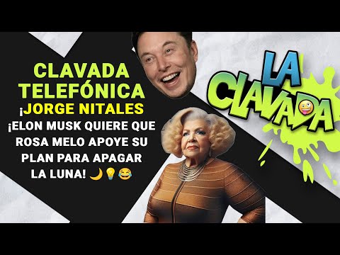 Clavada Telefónica: ¡Elon Musk Quiere que Rosa Melo Apoye su Plan de Apagar la Luna!