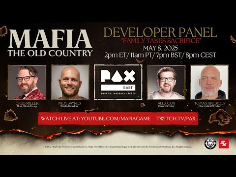 Mafia: The Old Country - "Family Takes Sacrifice" Developer Panel