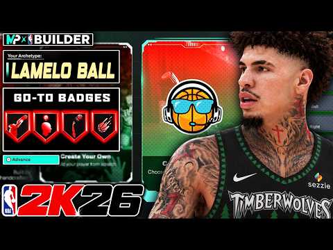 I Recreated LaMelo Ball as a REALISTIC MyPLAYER Build in NBA 2K26