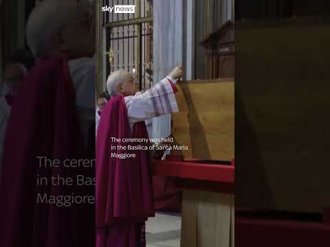 Pope Francis laid to rest in his favourite church