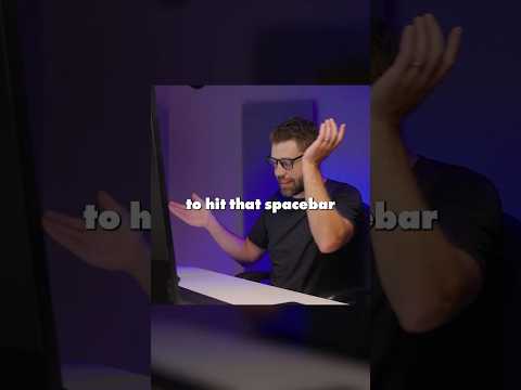 Don't Waste Your Space Bar #videoediting #premierepro #davinciresolve #editingtips #editingtutorial