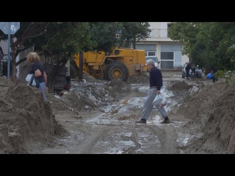 Widespread flooding in central Greece following two storms