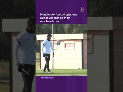 Man Utd appoint Ruben Amorim as head coach