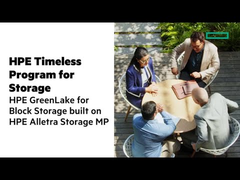 Transform ownership with HPE Timeless Program for storage | Chalk Talk
