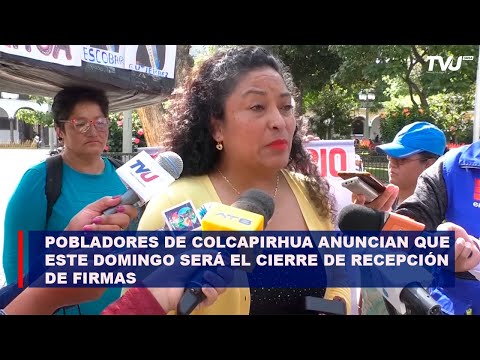 Pobladores de Colcapirhua anuncian que este domingo será el cierre de recepción de firmas