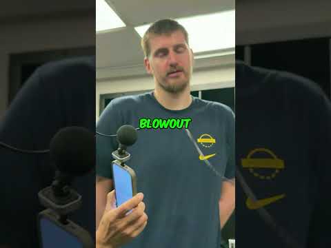 A blowout win might get Jokic dancing 🕺😂