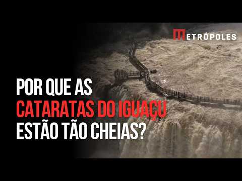 Entenda a cheia nas Cataratas do Iguaçu