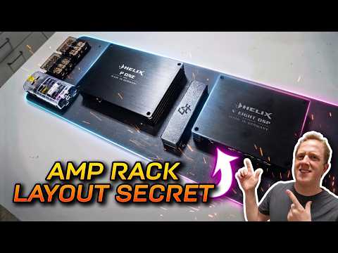 COMPACT Amplifier Installation ANY vehicle - How to Layout & Mount Like a PRO