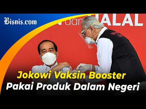 Jokowi Vaksinasi Keempat Pakai IndoVac: Ayo Masyarakat Ikut!