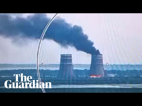 Zelenskiy accuses Russian forces of lighting fire at Zaporizhzhia nuclear plant