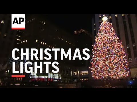 Christmas lights from Vatican City to New York and Moscow