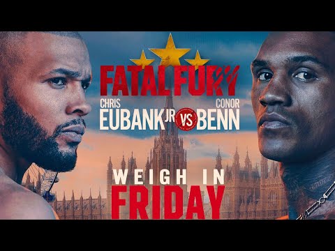 Chris Eubank Jr vs Conor Benn | CEREMONIAL WEIGH-IN