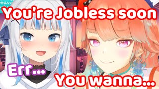 Kiara has an interesting offer to Gura after she Graduated... (Hololiv